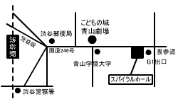 青山劇場地図