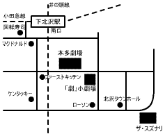 下北沢周辺地図