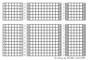 スペースゼロ座席表